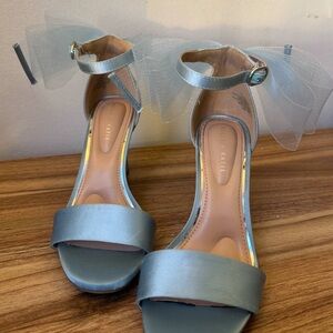 Kelly & Katie Blue Ankle Strap Heels